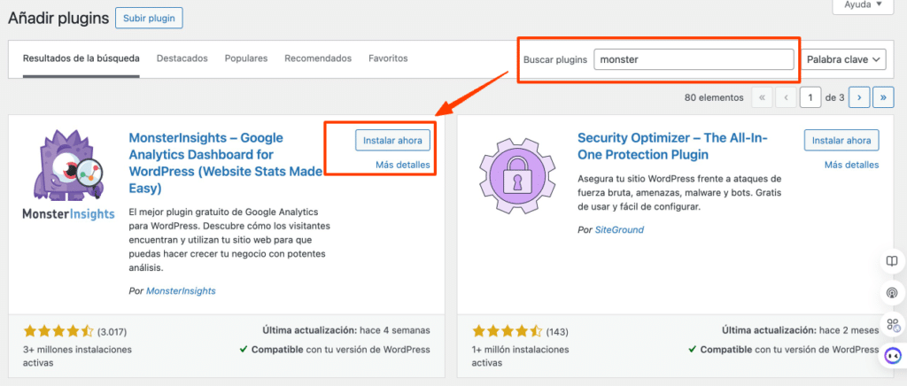 Rastrear URLs en WordPress-3