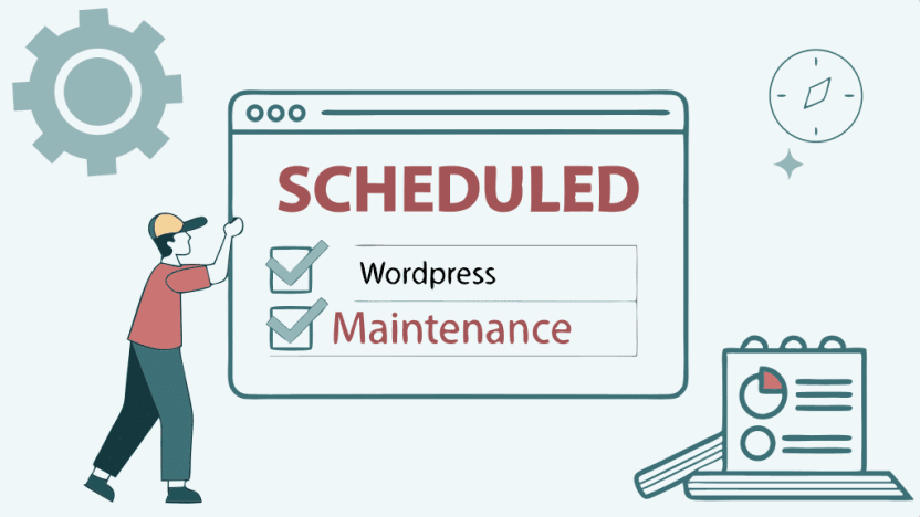 mantenimiento programado en WordPress-3