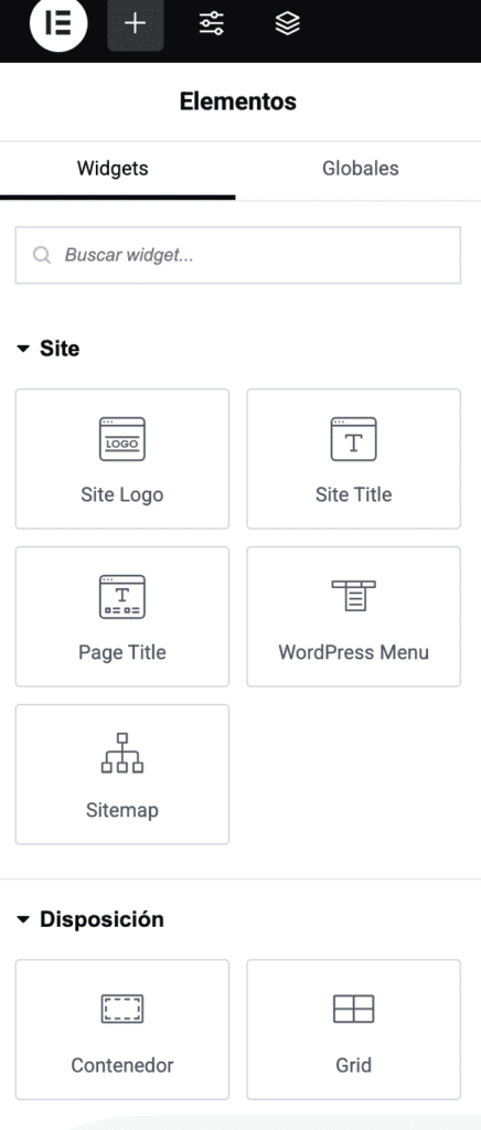 Cabecera fija en Elementor-5