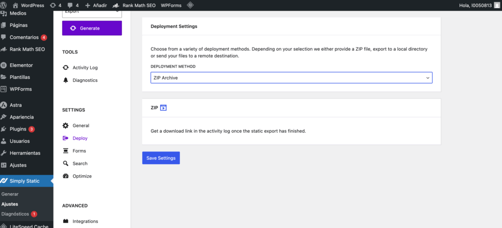 Convetir WordPress en estatico-2