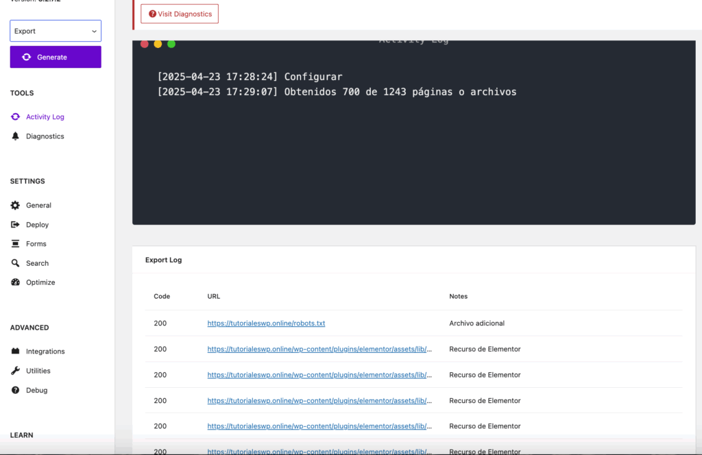 Convetir WordPress en estatico-3
