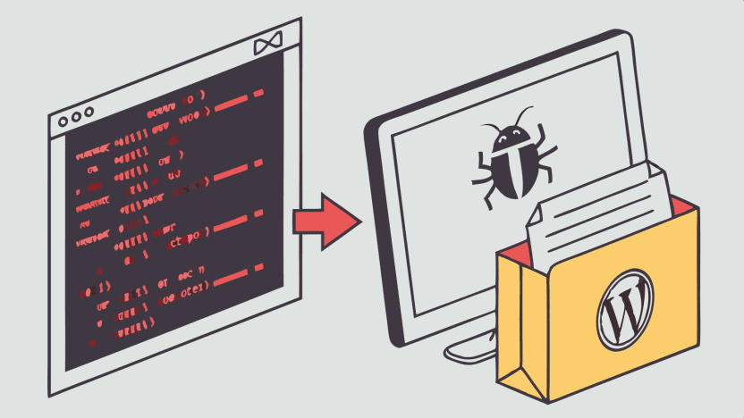 código malicioso en un tema WordPress-4